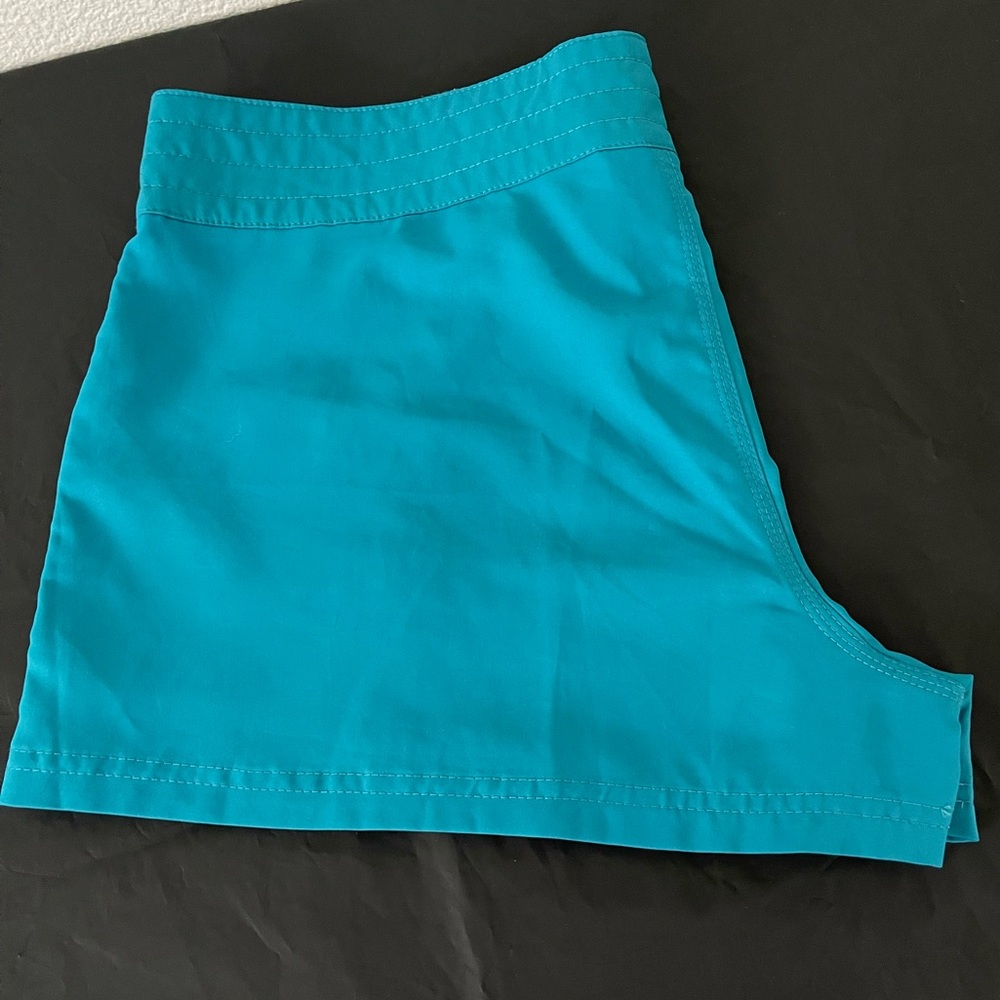 La Blanca Turquoise Lace-Up Board Shorts - women’s L - EUC - Picture 5 of 6